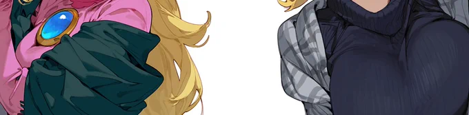 ピーチ姫←どっちの国に住みたい?→クッパ姫
