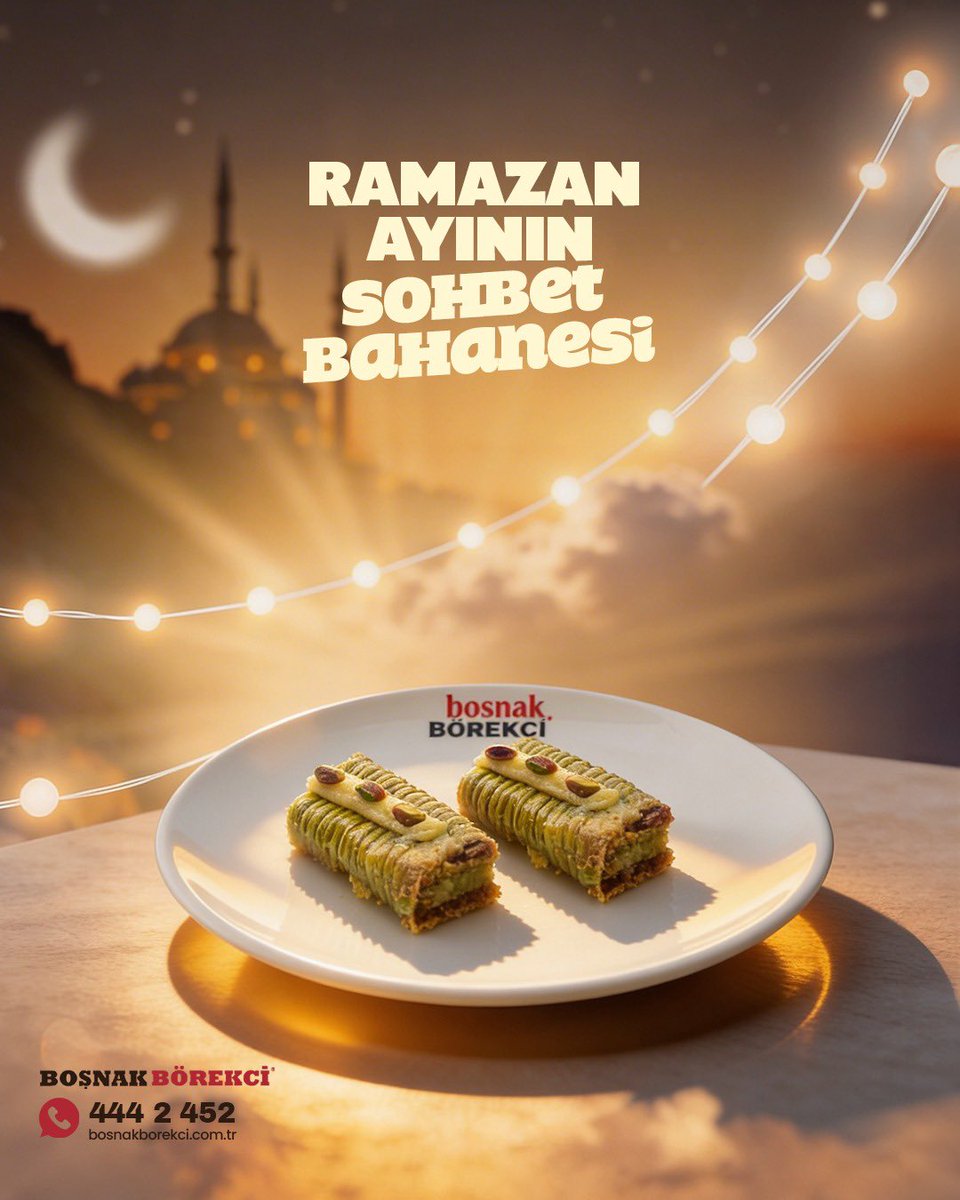 İftar biter, sohbet başlar…
Ramazan ayının sohbet bahanesine tatlı bir eşlik. 🌙☕🍰
#boşnakbörekçi #annelerinellerinden