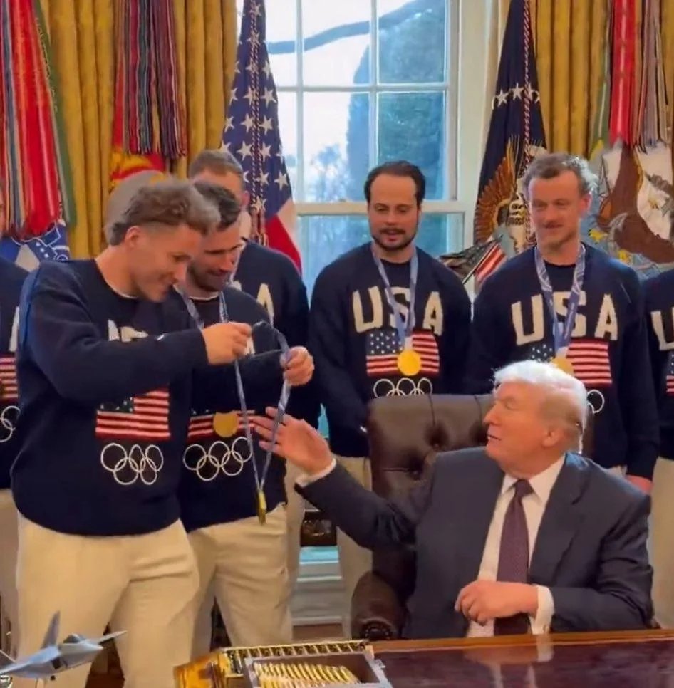 Nah. Fuck the men's US hockey Team.
