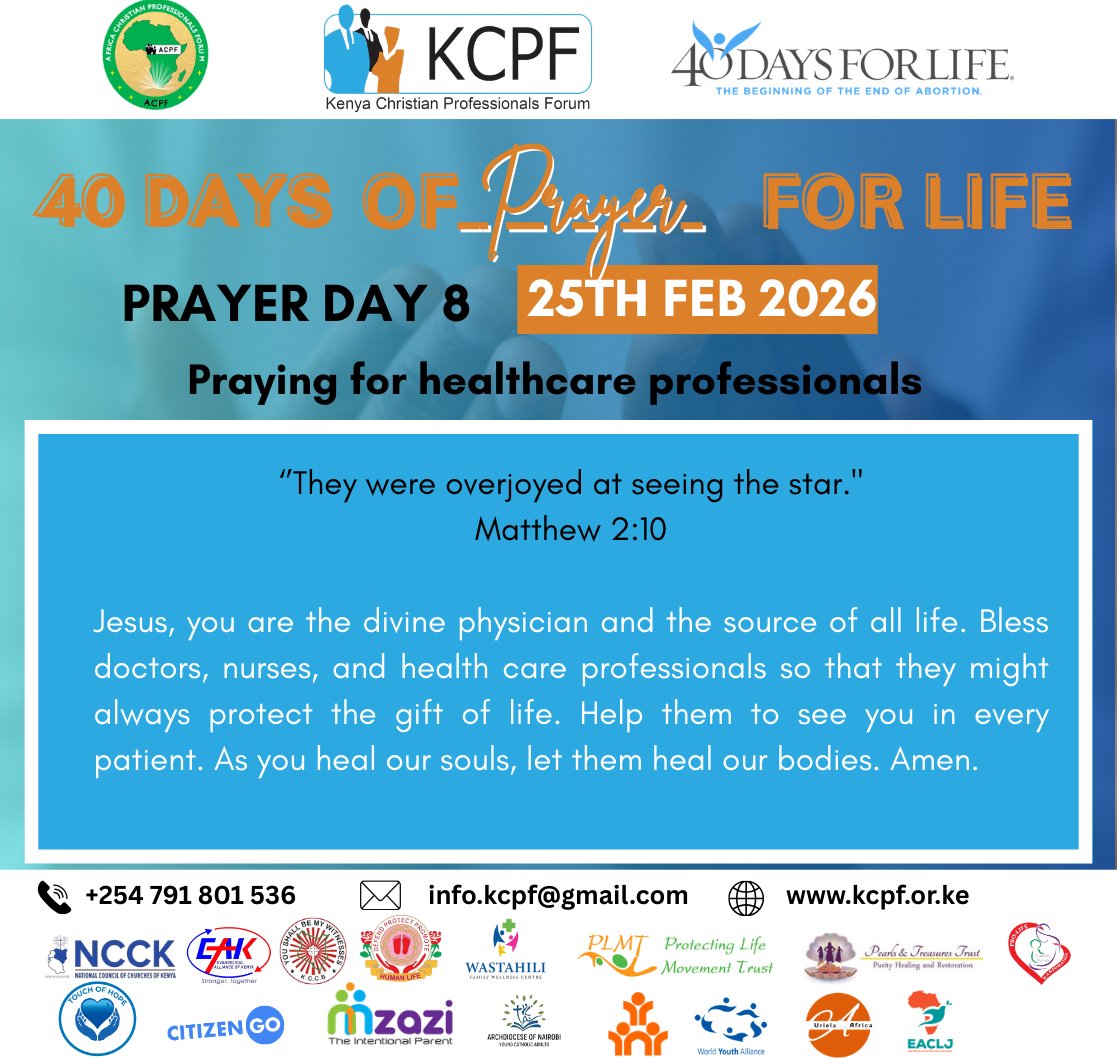 Kenya Christian Professionals' Forum (KCPF) tweet media