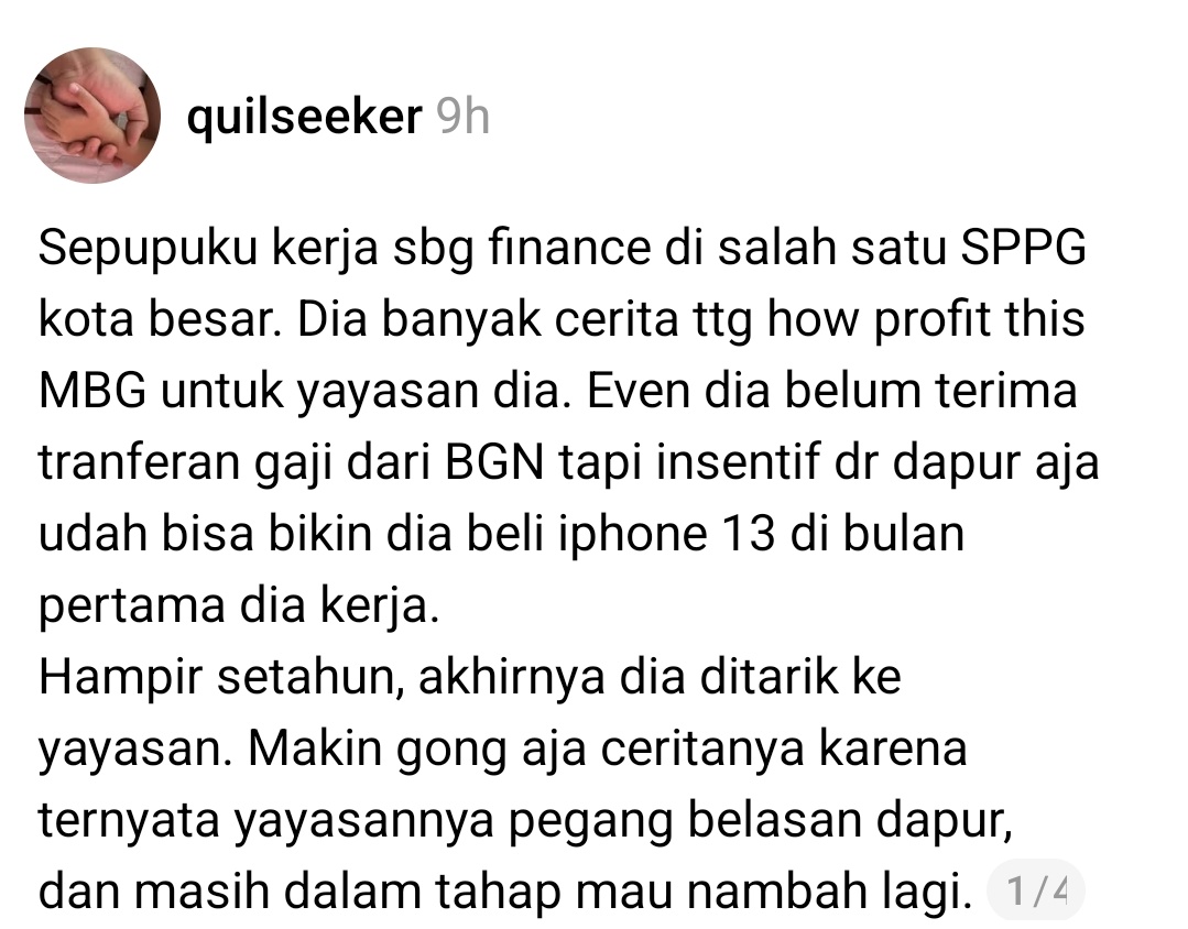 MBG 8K-10K
Insentif sebulan bisa iPhone 13