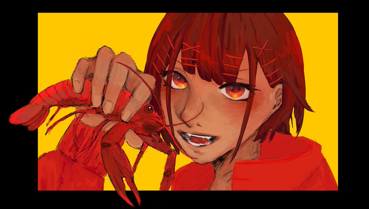 TuTi__Y's tweet photo. どんどん動画観ちゃってます🦞🦞🦞🦞🦞🦞🦞
 #絵アピン https://t.co/1nClJiinJ3