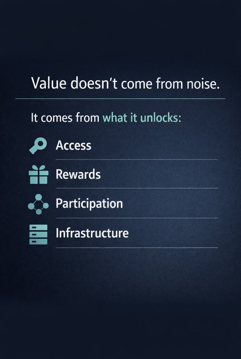 kyxfinancial's tweet photo. The market is full of tokens.

Very few are systems.

If it doesn’t connect users, merchants, or infrastructure, it’s just liquidity waiting for rotation. https://t.co/fq9ErfQGhm