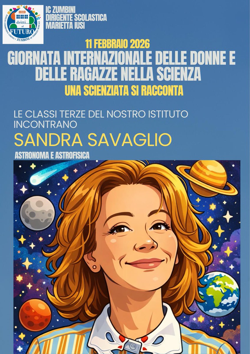 Grazie Alba Battista e grazie alle scuole di Via Milelli e Zumbini di #Cosenza: le vostre ragazze e ragazzi hanno occhi pieni di energia che riscalda il cuore e la mente, più delle stelle in tutto l'universo 🌟