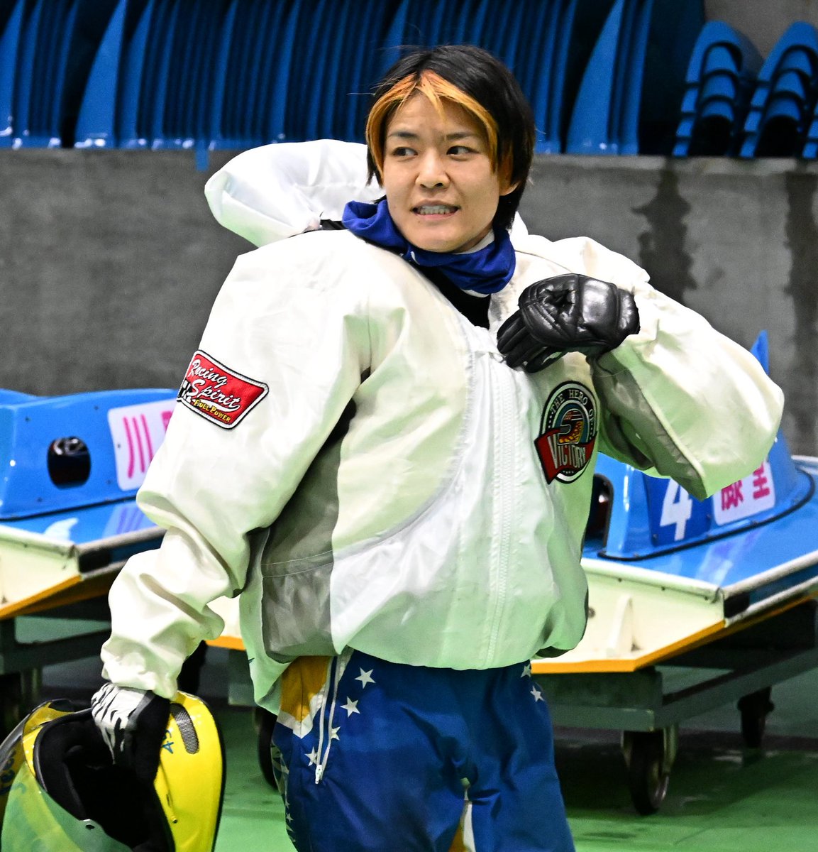 遠藤エミ選手✨ 6Rは4コースから差し、12Rイン逃げで2日目連勝