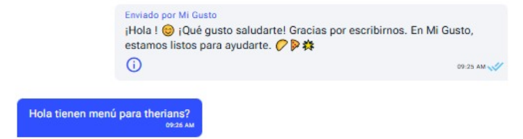 Buenos días, arrancamos el día con un mensaje que nos abrió la cabeza...

Hacemos menú para therians ?