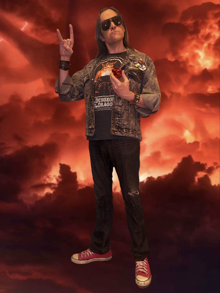 Mark_Meer's tweet image. 🔥 Dungeon Master Craig Krieg is ready for @theimprovathon!🤘

🔥Feb 27-Mar 1 at @ThePleasance!

🔥This year, The London 50-Hour Improvathon goes back to the 1980s…Join us for the special D&amp;amp;D episode on Sat Feb 28 at 1-3PM - I’ll be DMing! 

#LondonImprovathon #DnD #improv