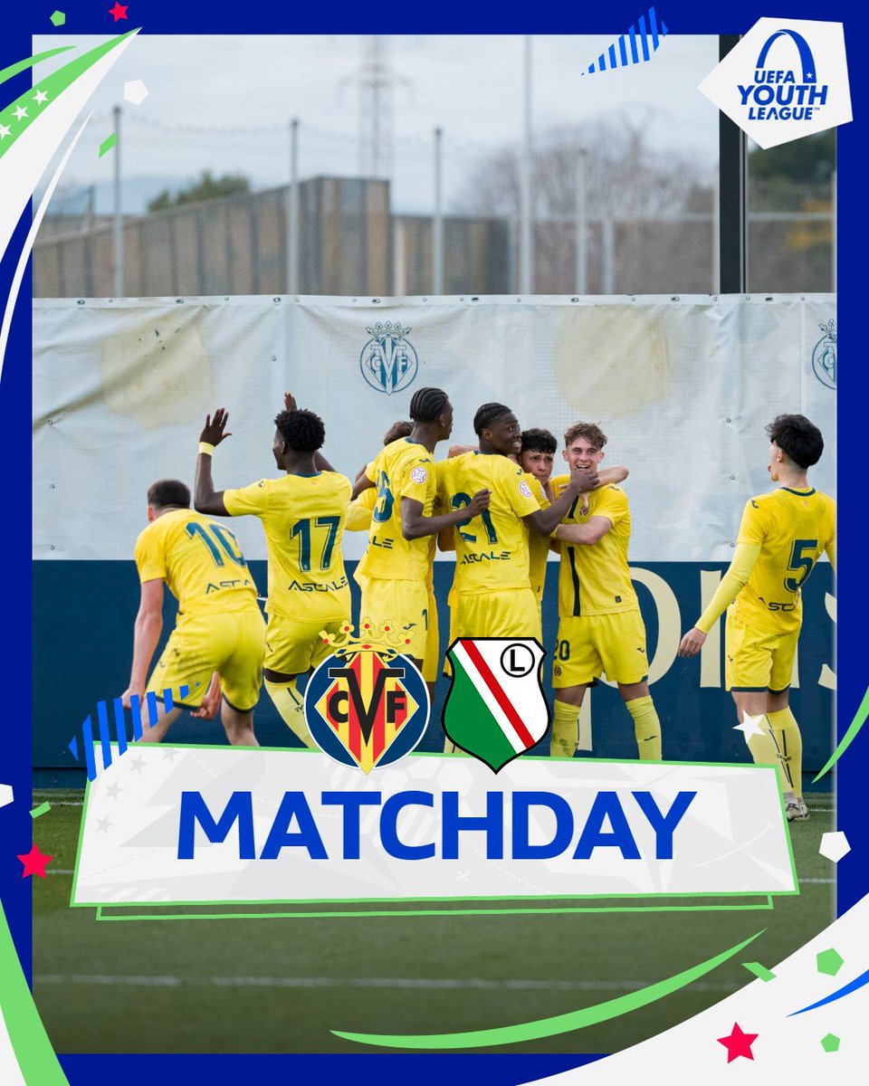 Dans une triste saison européenne pour Villarreal, la <a href="/CanteraGrogueta/">Cantera Grogueta</a> est le vrai rayon de soleil.

Les U19 de Pepe Reina affronte le <a href="/legia_france/">Legia Warszawa France</a> à 16h au mini pour une place en 1/4 de la  #YouthLeague (probablement vs le PSG).