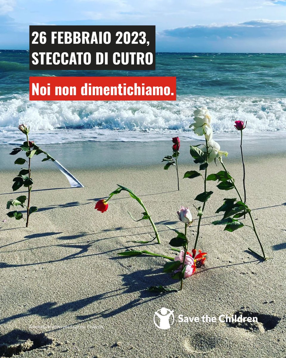 Era la notte tra 25 e il 26 febbraio 2023 quando morirono in mare, non lontane dalla costa di Steccato di #Cutro, 94 persone, inclusi bambini/e.
Tre anni dopo, le morti non si sono fermate.
Dal 2023, almeno 300 minori sono morti nel #Mediterraneo.