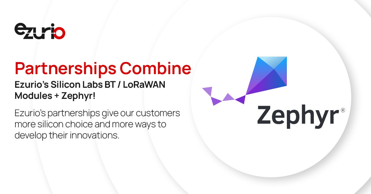 ezurio_llc's tweet image. Ezurio’s portfolio of @siliconlabs -based #Bluetooth and #LoRaWAN modules is now supported in the @ZephyrIoT Project, one of the world’s leading open-source RTOS platforms.

For OEMs building next-generation connected devices, this means faster development with out-of-the-box