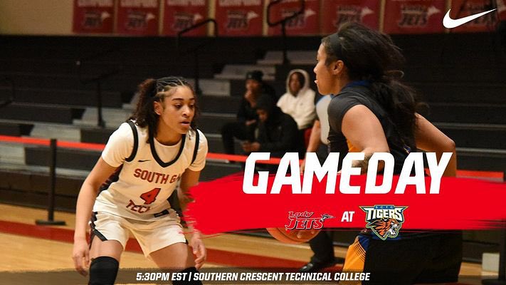SGTCJets's tweet image. GAME DAY ON THE ROAD!
🆚 Southern Crescent Tech
⏰ 5:30 PM
📍 Taylor Street Gym-Griffin, GA
💻 youtube.com/live/f5vGUWcJb…
#SGTCLadyJets #Gameday #takeoff