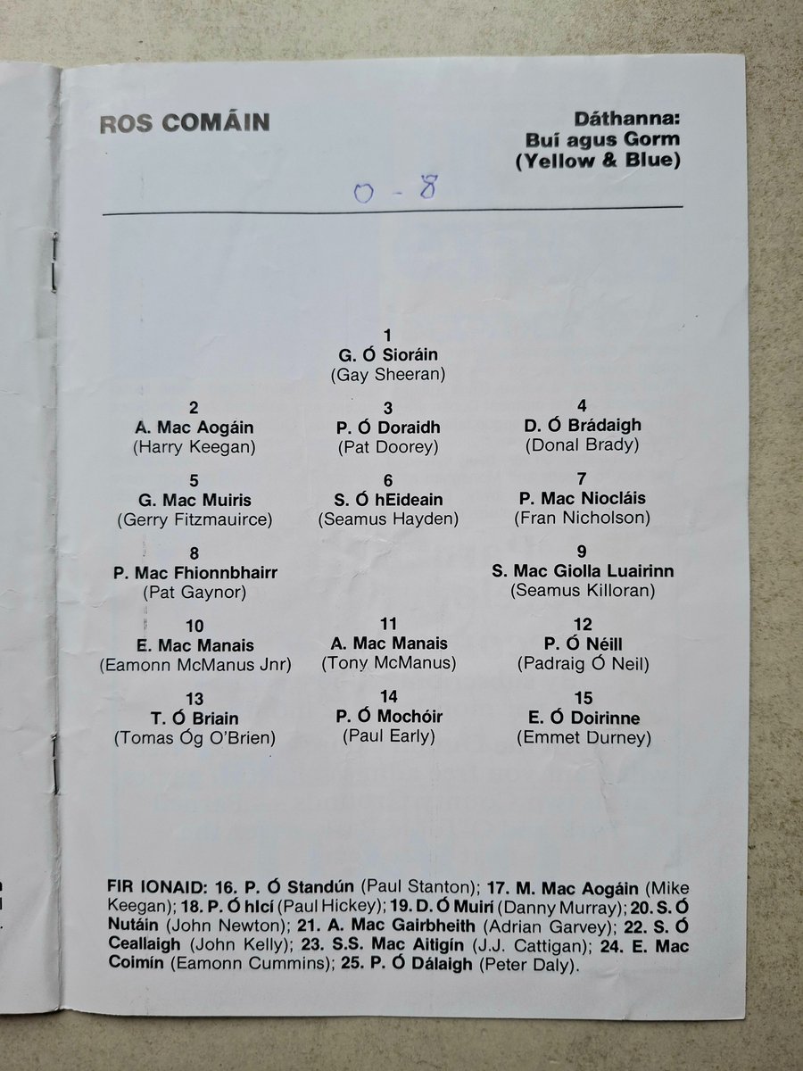 Dublin GAA Programme Collector tweet media