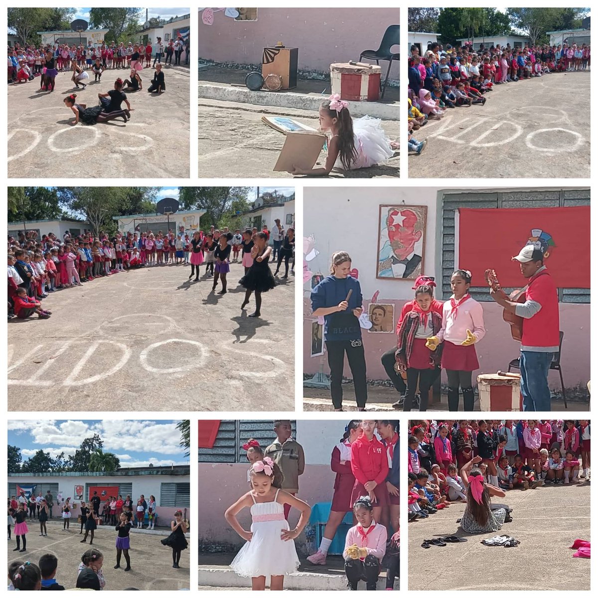 ❤️💯🇨🇺 
Los estudiantes  en Sierra de Cubitas, son los protagonistas del festival de aficionados que tuvo lugar en la EP José Marti. Derroche de patriotismo y lealtad a la Patria 
#CubaSoberana 
#CubaEstáFirme 
🟥⬜️🟦