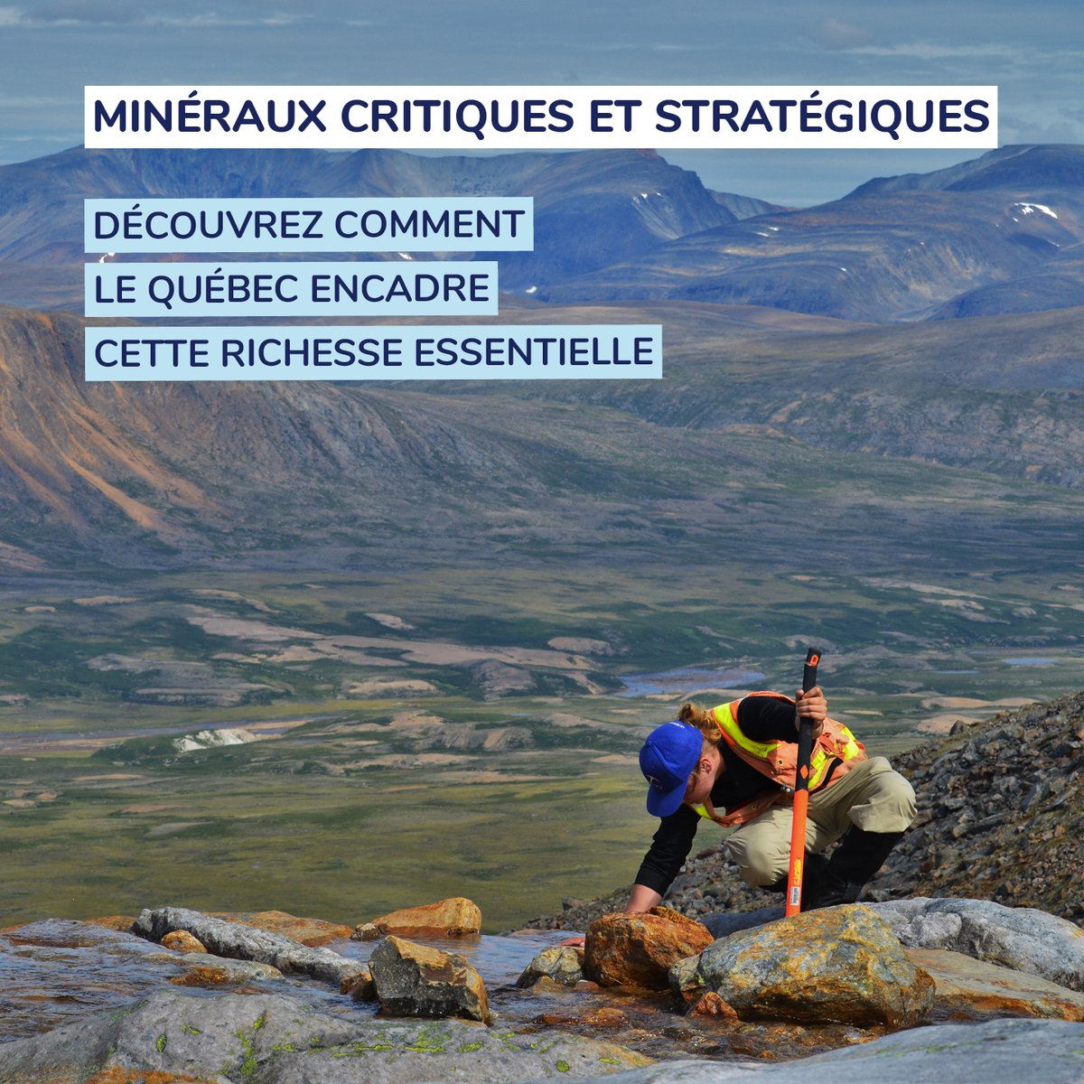 mrnfqc's tweet image. 📢 Le #Québec est riche en #minéraux critiques et stratégiques (#MCS). Ceux-ci sont essentiels à la transition énergétique et technologique.

Pour lire l’article 👉 tinyurl.com/mpkwtesh