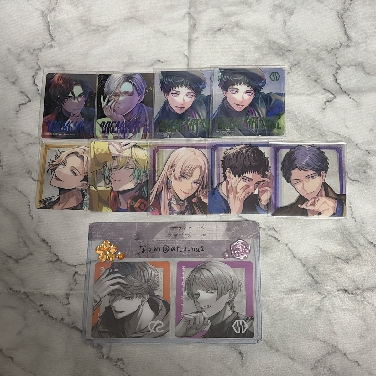 at_2_na2's tweet photo. 【交換】ブレイクマイケース ブレマイ サウンドウェイブ サントラ パーソナルソング クリアカード クリカ 特典
譲：皇坂/須王/壱川/御門/祠堂/立科/神家
求：パソソンVol2 麻波(第一弾) 1＞同異種 麻波/樋宮(同柄まとめてのみ)
カンファレンス両日手渡し可能。他都内手渡しまたは郵送にて https://t.co/r1aXKHJ6wa
