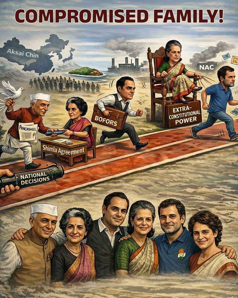 Compromised Family!

#CompromisedCongress