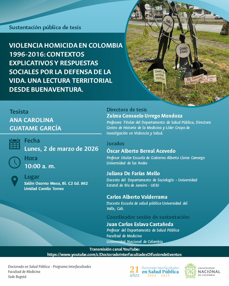 Doctorado Salud Pública-Programa Interfacultades tweet media