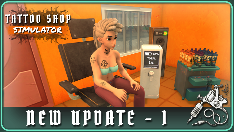 TattooShopGame's tweet photo. Tattoo Shop Simulator - #devlog   Tattoo Removal Update - Wishlist now on Steam: https://t.co/zGBDAUmeJg 

#gamedev #indiedev #indiegames #indiegamedev #indiegame #gamedevelopment #gaming #game #dev #indiegames #indiegamedev #gamedevelopment #SteamNextFest https://t.co/w51dPOTDTC