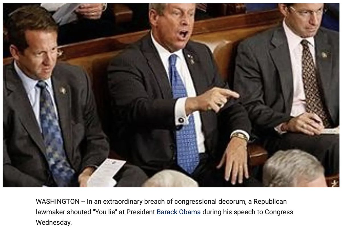 carlatcole's tweet image. "You lie!" Rep. Joe Wilson, R-S.C., shouted from his seat on the Republican side of the chamber.