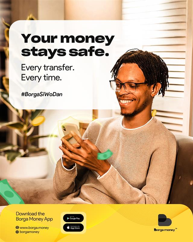 BorgaMoney's tweet photo. Peace of mind matters.
Borga keeps your transactions safe, secure, and reliable. 🔐💛 https://t.co/SSI29jNJ3c