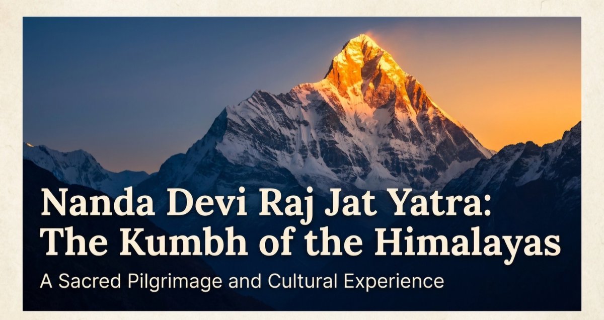devendrakotal's tweet photo. नंदा देवी यात्रा — हिमालय की सबसे अद्भुत और कठिन धार्मिक यात्राओं में से एक है।
आइये जानते है क्यों ये यात्रा इतनी महत्वपूर्ण और प्रसिद्ध है। 👇
#Himalaya #IncredibleIndia  #TravelUttarakhand #IndianHeritage #NandaDeviRajJat https://t.co/hYLfODBATM