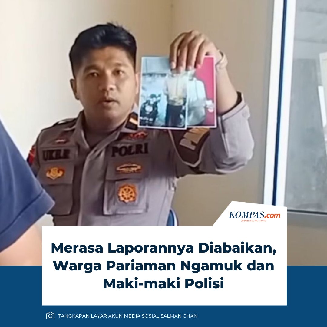 kompascom's tweet photo. Alih-alih mendapat penanganan, Salman terlibat adu mulut dengan petugas karena ia tidak mampu melampirkan bukti kepemilikan kendaraan yang sah berupa BPKB atau STNK.
Baca di: https://t.co/hIUETFJtAS
~WR #Polisi #Pariaman #BPKB #STNK https://t.co/Zr6U6cMxAd