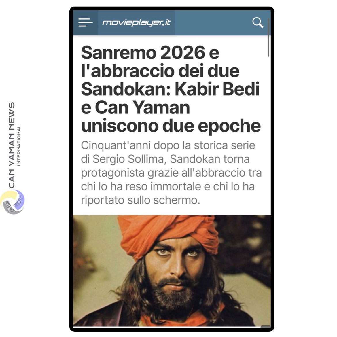Can Yaman News International tweet media