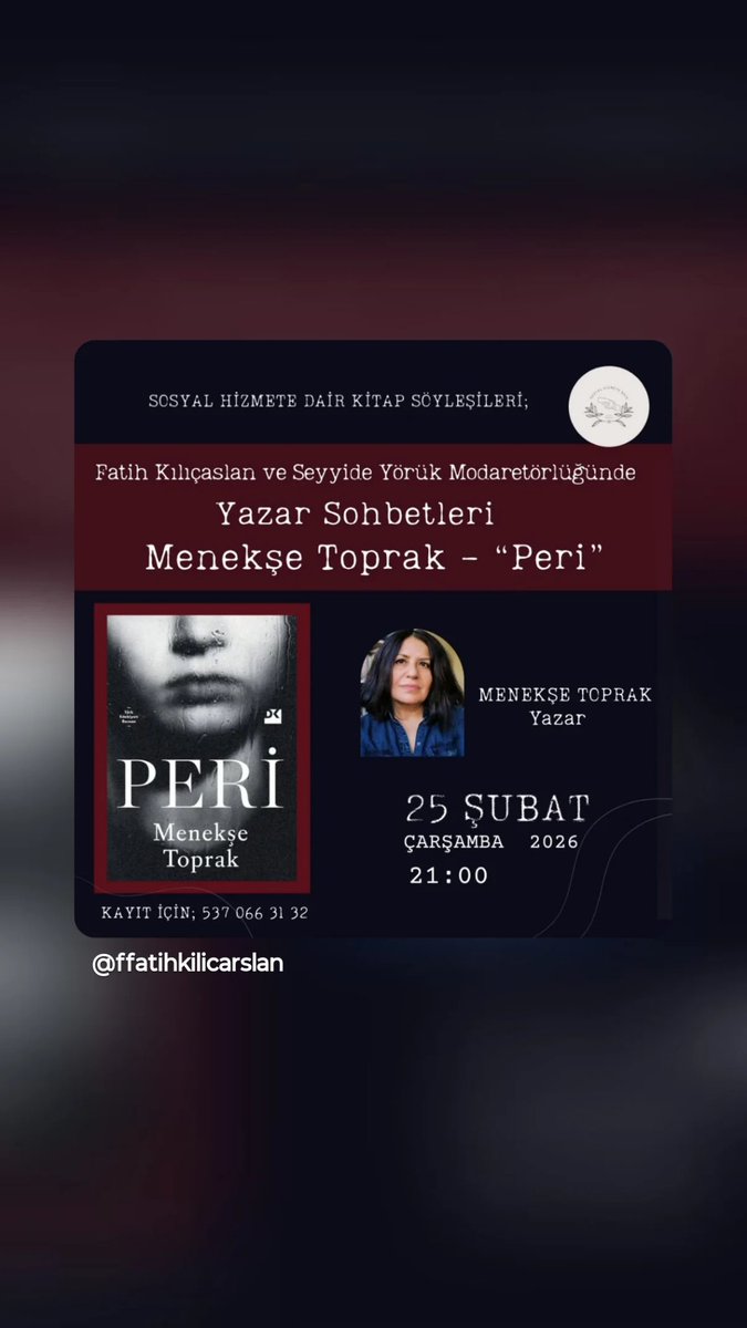 Peri'nin meselesini bu akşam bir de konunun uzmanlarıyla konuşacağız.
