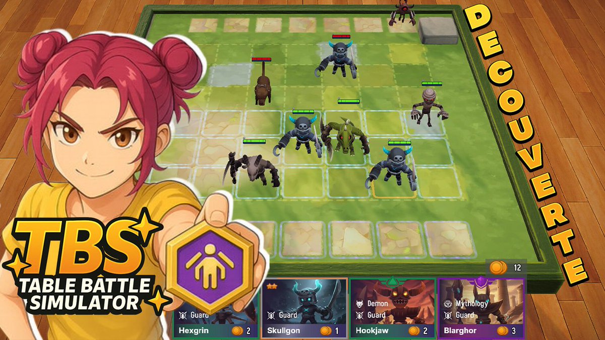 🎬 Nouvelle VOD

Nouvelle simulation de gestion de commerce, vous mettant aux commandes de votre propre boutique de figurines de combat.

🎦 SIMULATEUR DE FIGURINES TFT
➡️ youtu.be/-Y73-8pGR0w