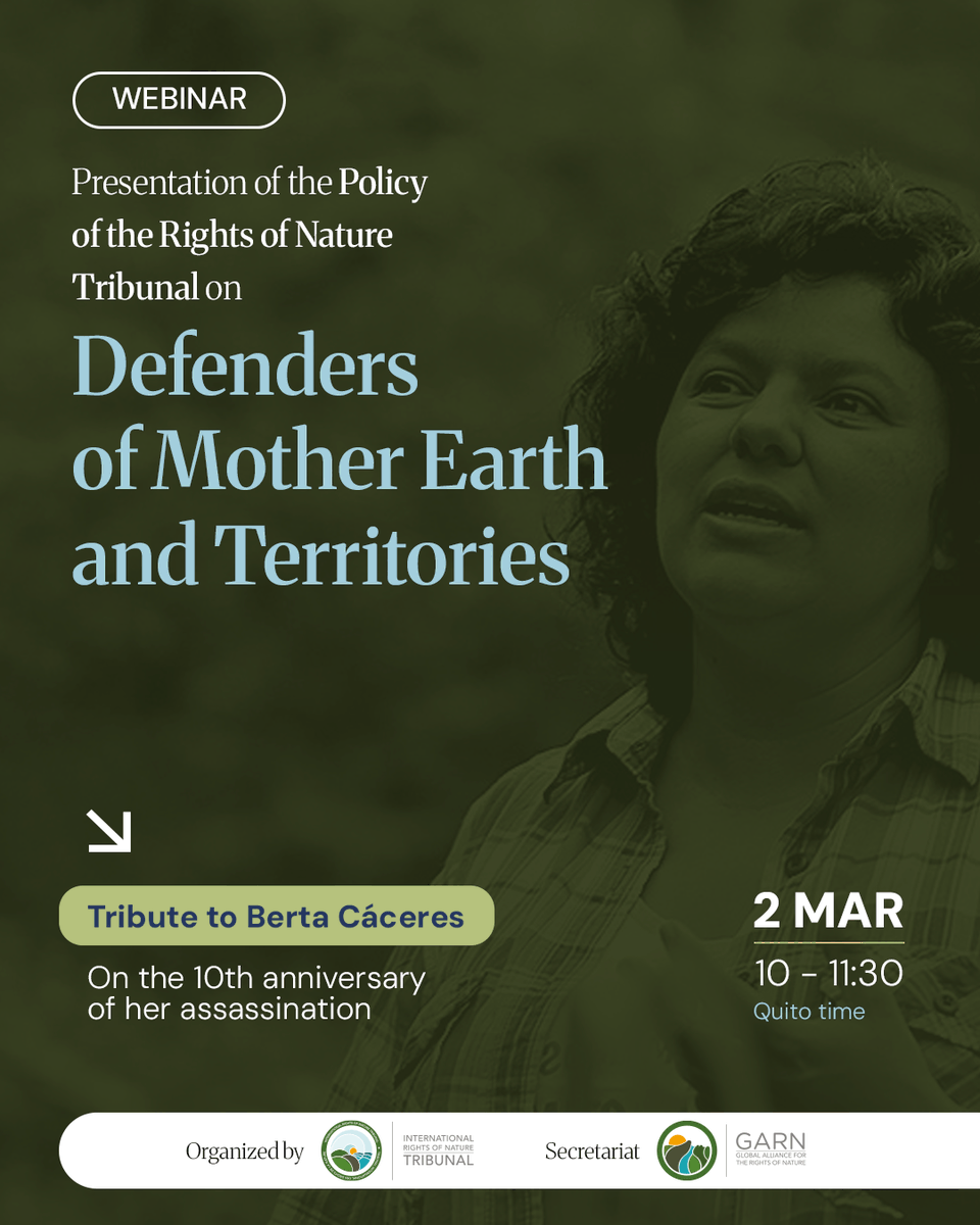 International Rights of Nature Tribunal tweet media