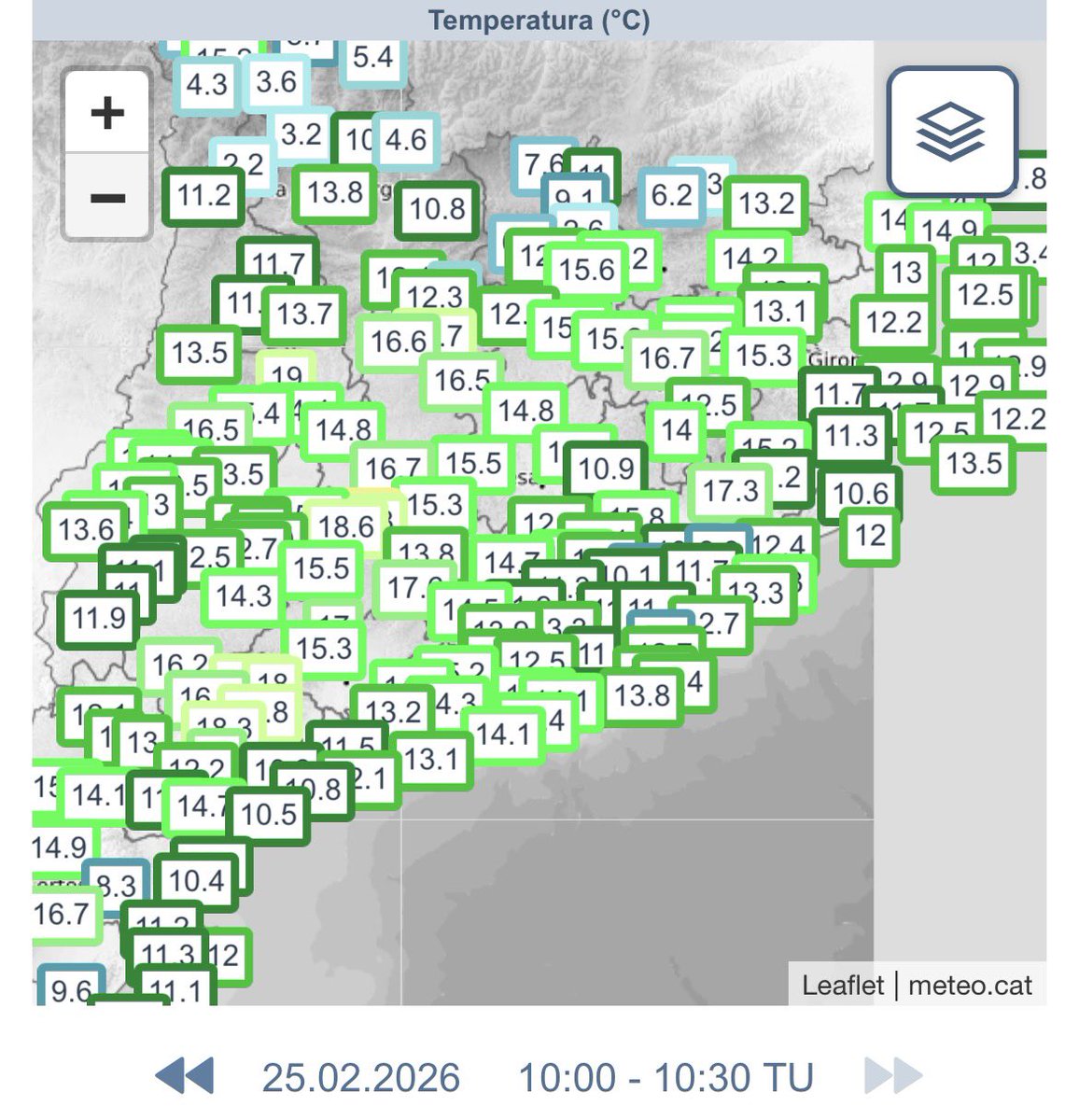 No tots els dies #Tortosa es posiciona com l’indret habitat més fred de Catalunya amb 8 graus i boira a les 12 del migdia! 
<a href="/3CatInfoelTemps/">3CatInfo El temps</a> <a href="/Tortosa/">Ajuntament de Tortosa</a>
