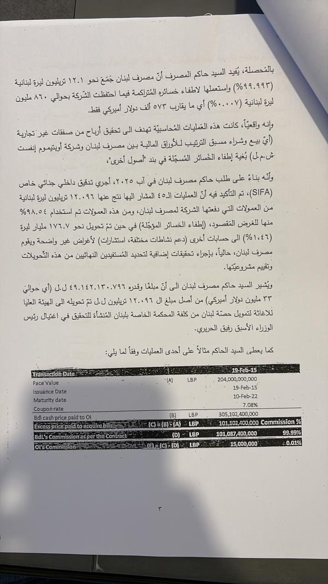 قدّمت مع الزميلين مارك ضو ووضاح صادق سؤالًا إلى الحكومة السابقة حول ملف "أوبتيموم"، وبعد سنةٍ ونصف من الانتظار، صدر الردّ الرسمي كاشفًا تفاصيل العمليات المالية التي أجراها مصرف لبنان بين عامَي 2015 و2018، والتي استُخدمت لتحقيق أرباح محاسبية هدفت إلى تغطية خسائر متراكمة ناتجة عن