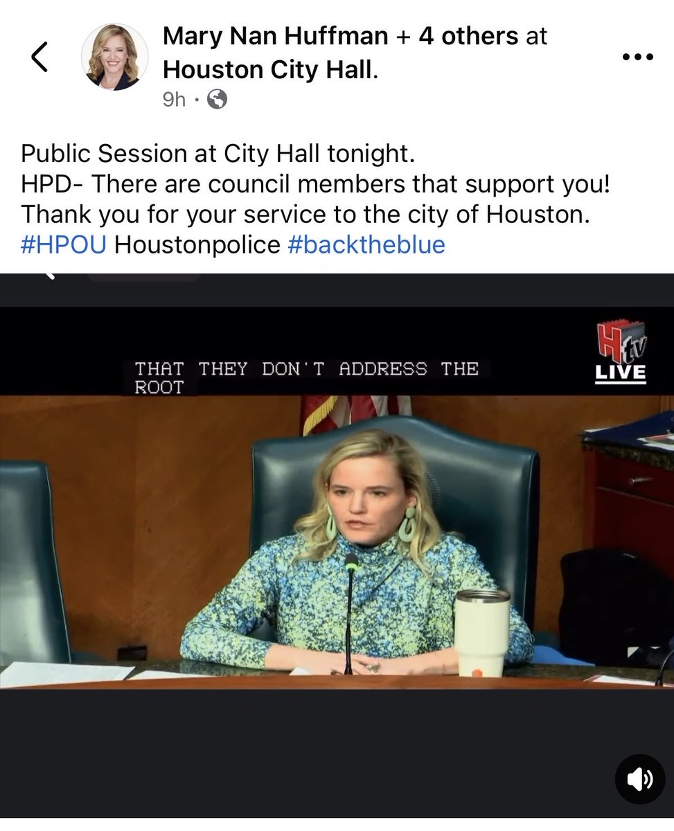 Jennifer_cleat's tweet photo. Ending “non safety” traffic stops?Houston City Council Member speaks up on this nonsensical idea. Thank you @marynanhuffman!
@CLEAT 
#truthbomb 
https://t.co/gMKWY8AwKU https://t.co/gr9Vsf6YP9