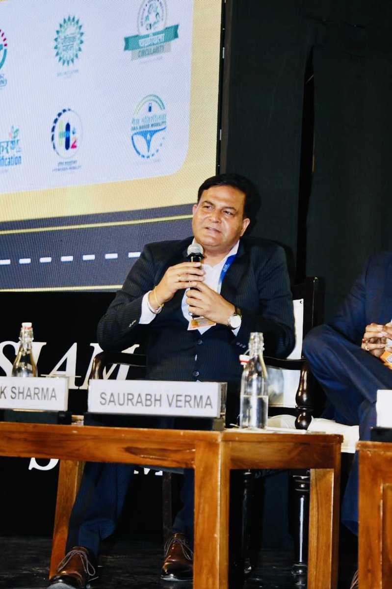 DeepakSharmaMF's tweet photo. Honoured to speak at the 2nd SAFAR Summit by Society of Indian Automobile Manufacturers 
Every word on road safety carries Mayank’s dreams. What began as personal pain is now a mission to save lives and protect families.

#MayankLivesOn #RoadSafetyMission #SAFAR @siamindia https://t.co/4Ked5uLClU