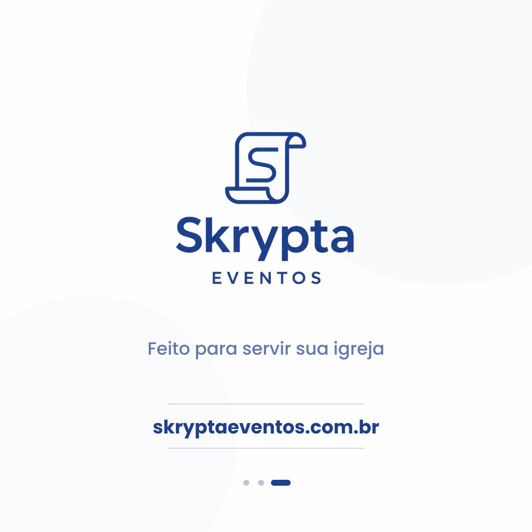 skryptaeventos's tweet photo. Receba antes mesmo do evento acontecer.

Por que esperar dias ou semanas para acessar o dinheiro das inscrições, se você precisa investir no evento agora?

Com o Skrypta, sua igreja pode antecipar parte das vendas e ter caixa para organizar tudo com tranquilidade. https://t.co/9BUDmBv0Au