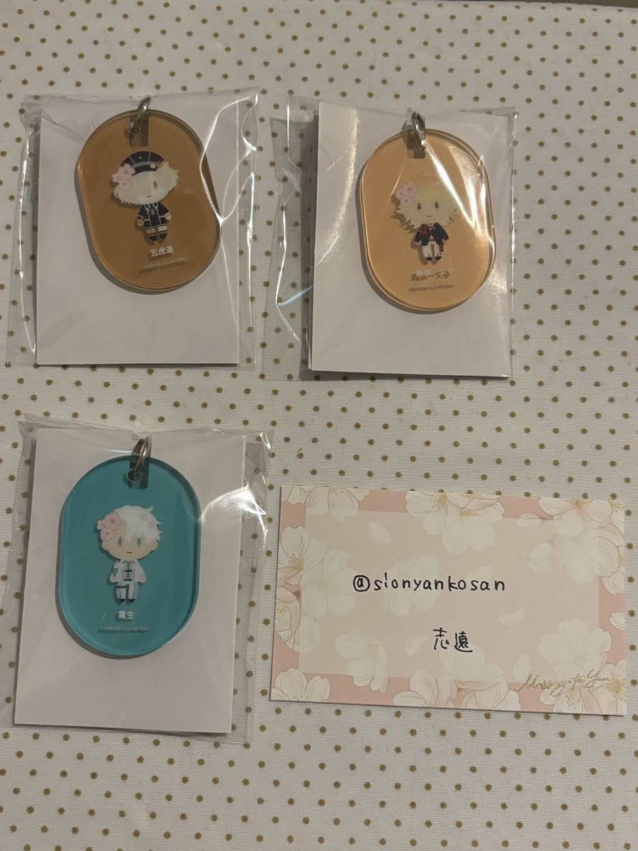 刀剣乱舞 大本丸博 さくら装備 アクリルタグプレート 交換 譲…南泉