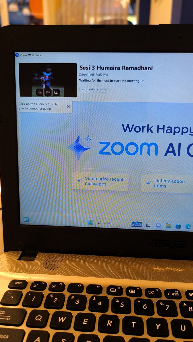 Makasih ya dek VC nya <a href="/Maira_JKT48/">Humaira Ramadhani</a> 

Tenang aja gaakan oleng kok, ttp kamu inimah ALIASSS😁😁
ngga, canda dengg

#MaiCall