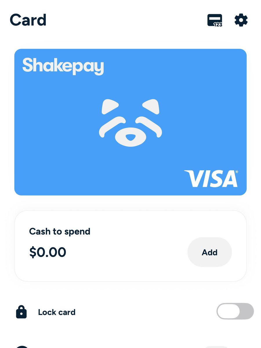 CardDoger's tweet photo. Apple pay 新增一张卡
加拿大电子钱包卡ShakePay
可以加币快��出入金
需要加拿大手机号
可以全球护照KYC
用我的邀请链接注册并交易100CAD虚拟币
https://t.co/wxzOLklNr1
秒到20加币（可以立即出金120）
我再秒返10CAD
#shakepay #加拿大电子钱包 #Canada #北美留学生 #blockchain https://t.co/6mfvRkCcL6