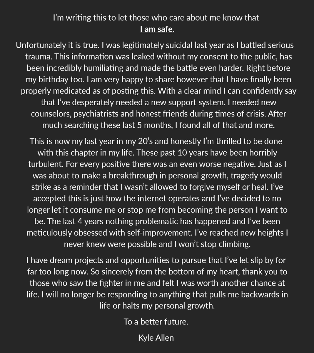 Kyle Allen Music tweet media