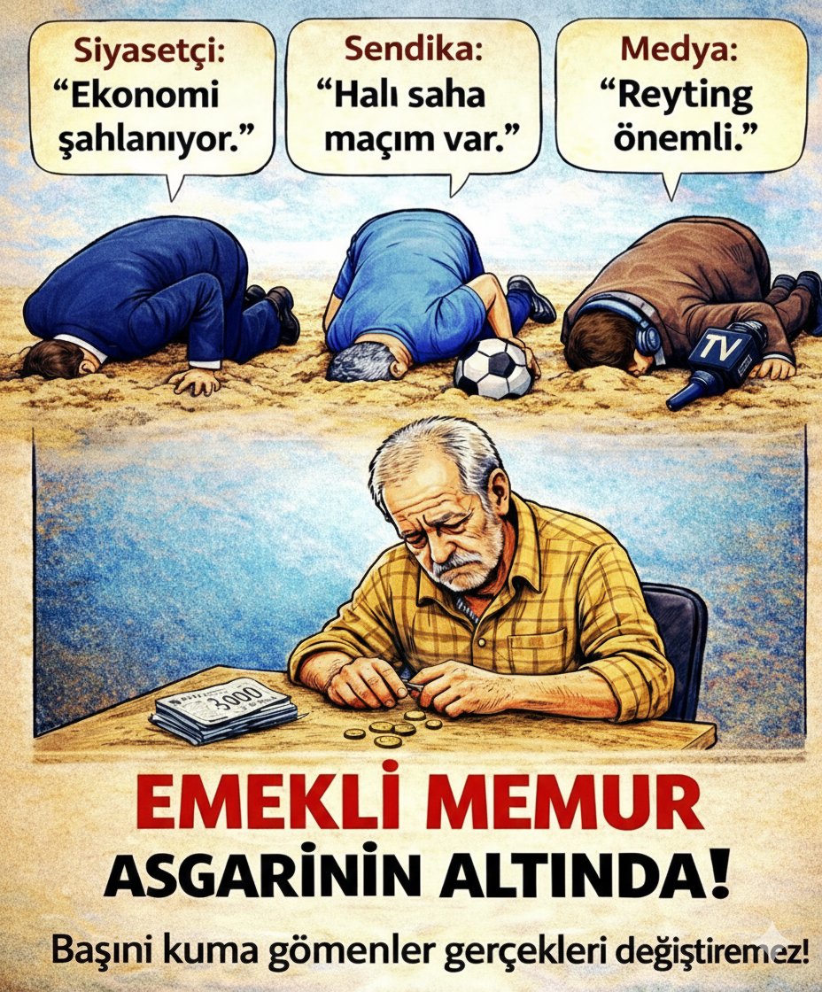 <a href="/cemilesultannn/">Cemile_K</a> #EmekliMemur masşı asgari ücretin altına düşmüşse, hiçbir şey şahlanmış gözükmez!
#MemurEmeklisineAdalet