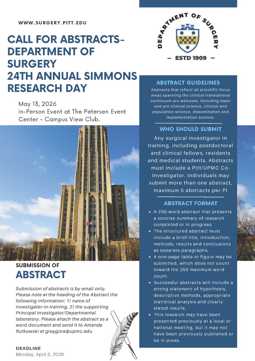 Pitt Surgery tweet media