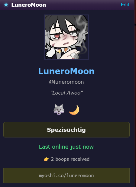 Lunero 🐺 GERVTuber | @dokomi 2026 tweet media