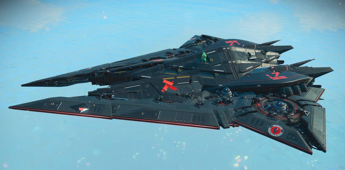 Cat1_JPN's tweet photo. ご入港ありがとうございます⚓️01
エーロン戦闘機！
ぬるっとした機体がとてもカッコいいです🫡
#NoMansSky #ノーマンズスカイ https://t.co/XpedFhVpBz