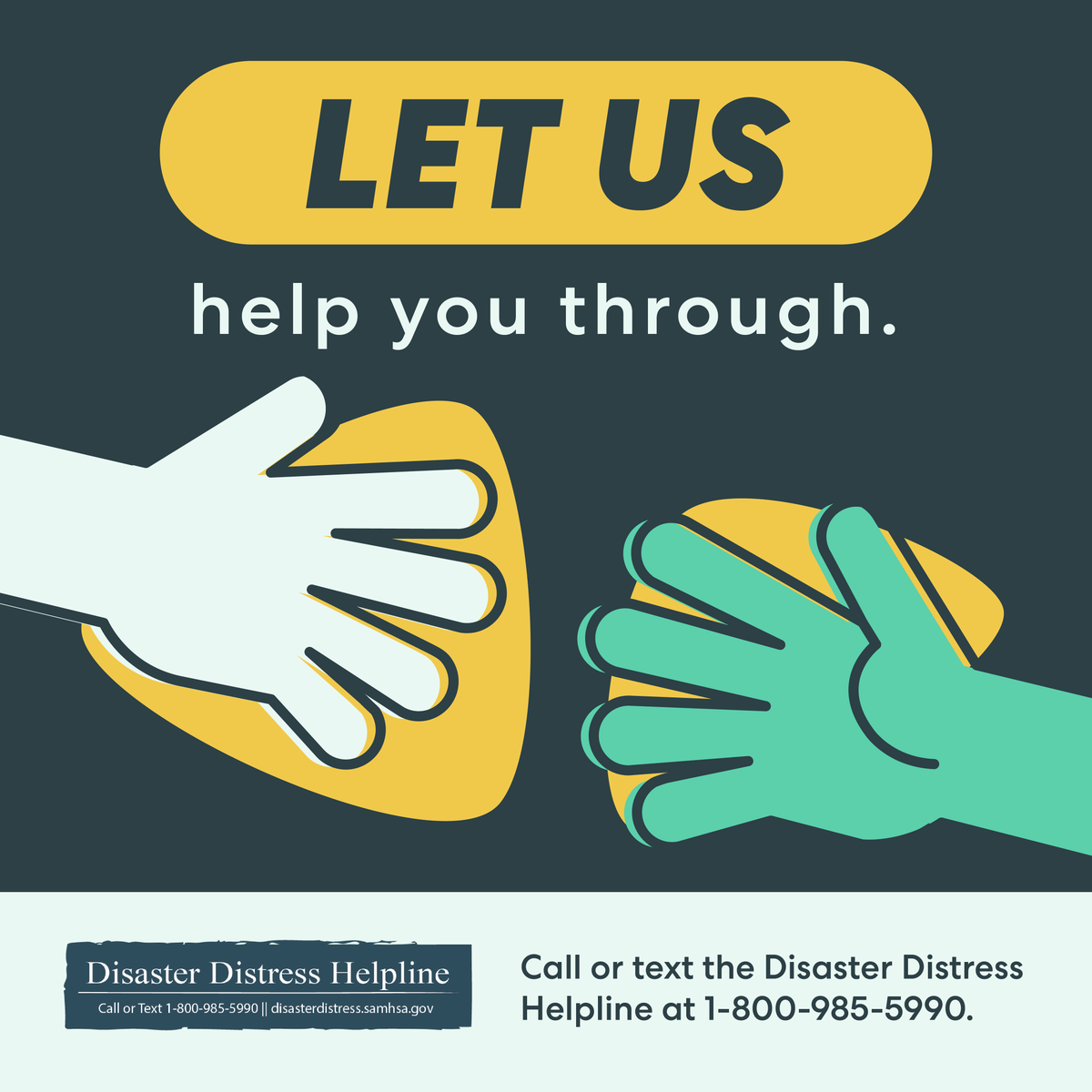Disaster Distress Helpline tweet media