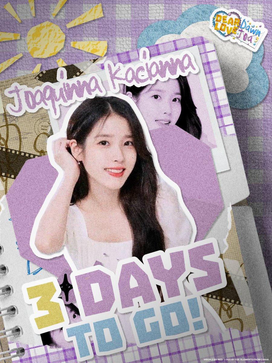 ㅤ

                          ✎ᝰ     𝑫𝒆𝒂𝒓 𝑫𝒂𝒘𝒏, 𝑳𝒐𝒗𝒆 𝑱𝒐𝒂     ୧ ‧₊˚

                                 Three sunsets before forever

                        #8finityBegins #JoaAndDawnSayIDo
                                        #DearJoaLoveDawn
ㅤ