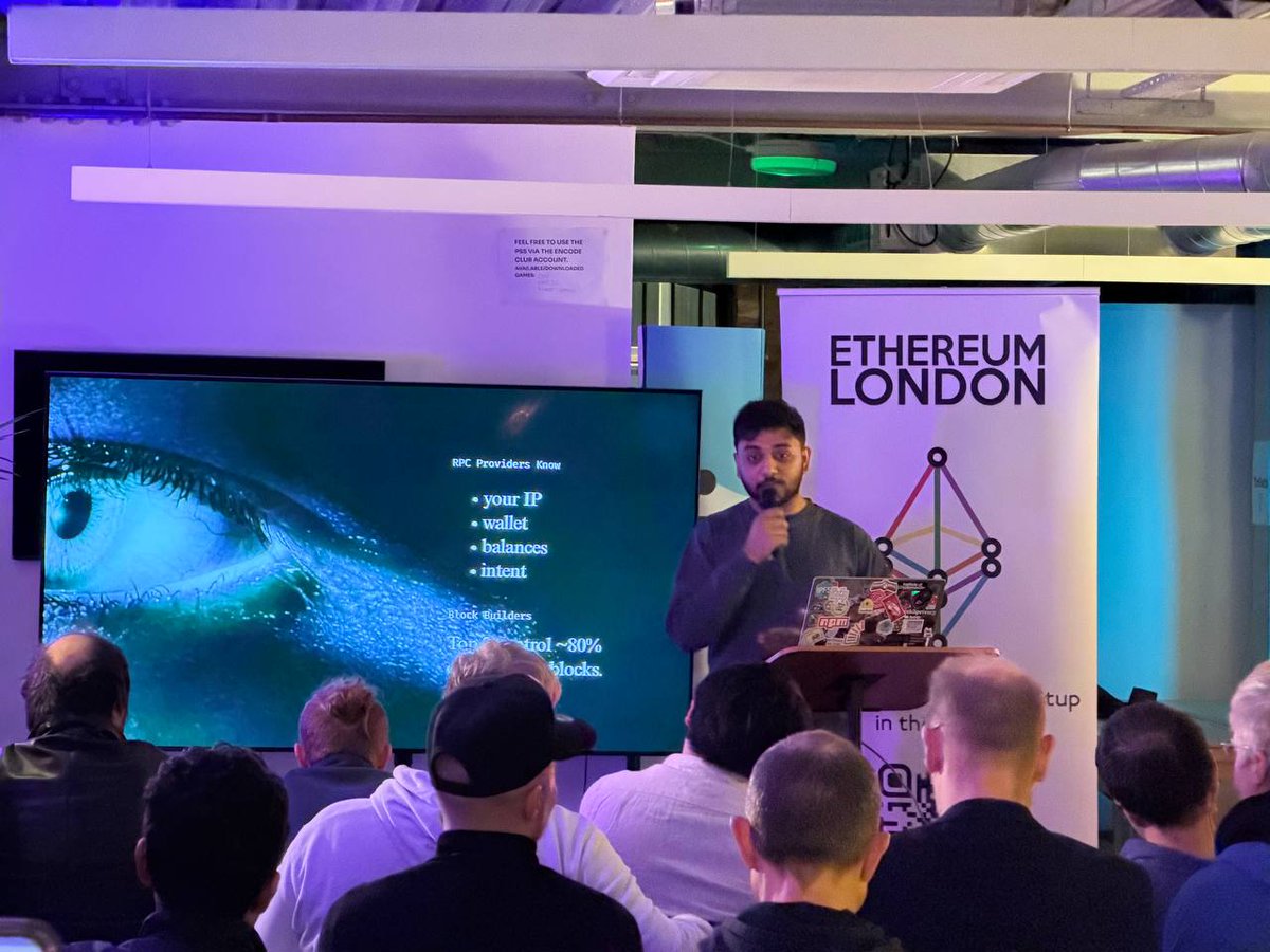 Ethereum London tweet media
