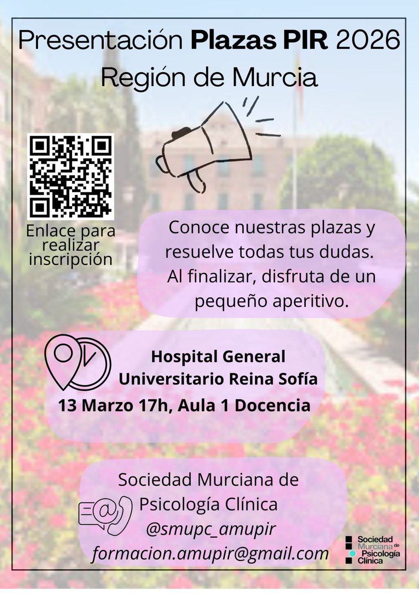 Sociedad Murciana de Psicología Clinica tweet media