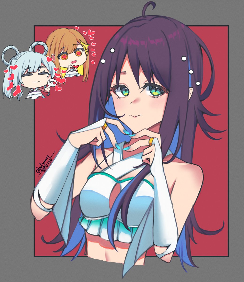 スカーレット tweet media