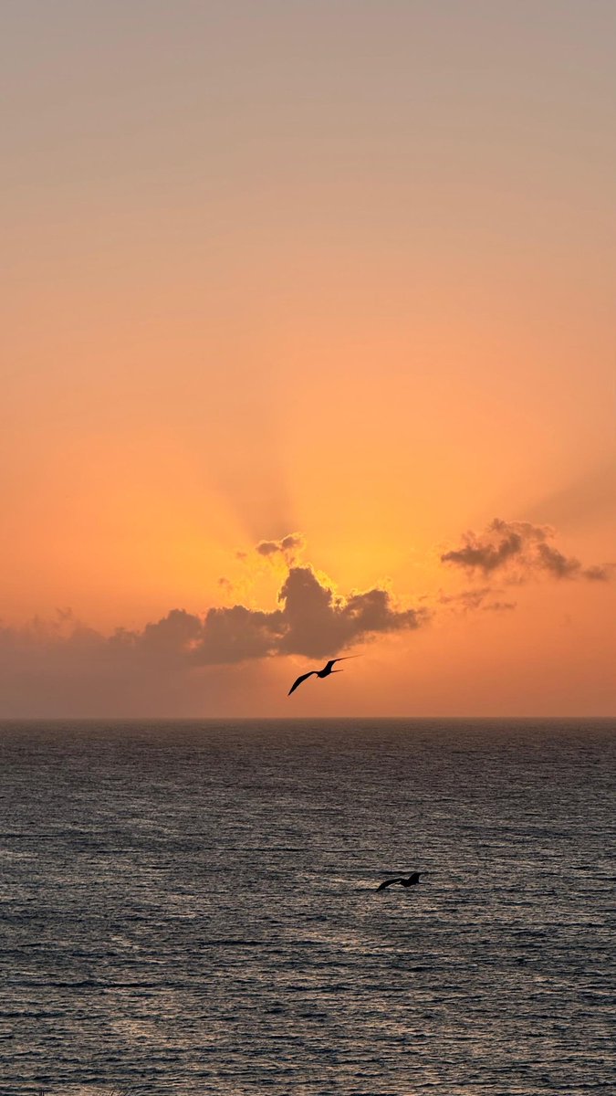 Bahía de Pampatar amaneciendo hoy miercoles 25. Isla de Margarita, Venezuela