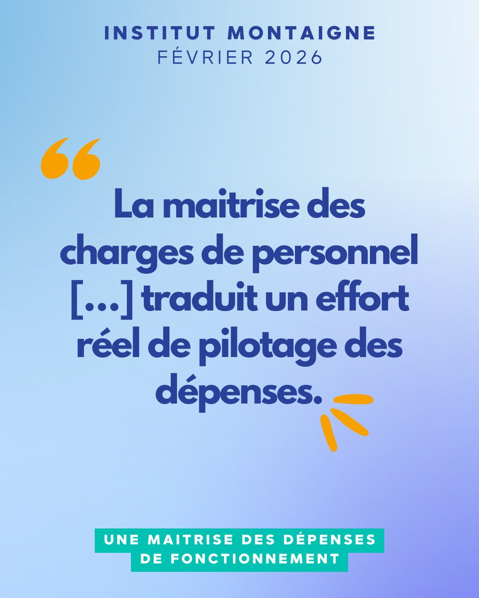 Entre 2019 et 2024, la gestion rigoureuse de nos dépenses a permis une progression à un rythme trois fois moins important que celui observé pour les autres grandes villes.
<a href="/i_montaigne/">Institut Montaigne</a>